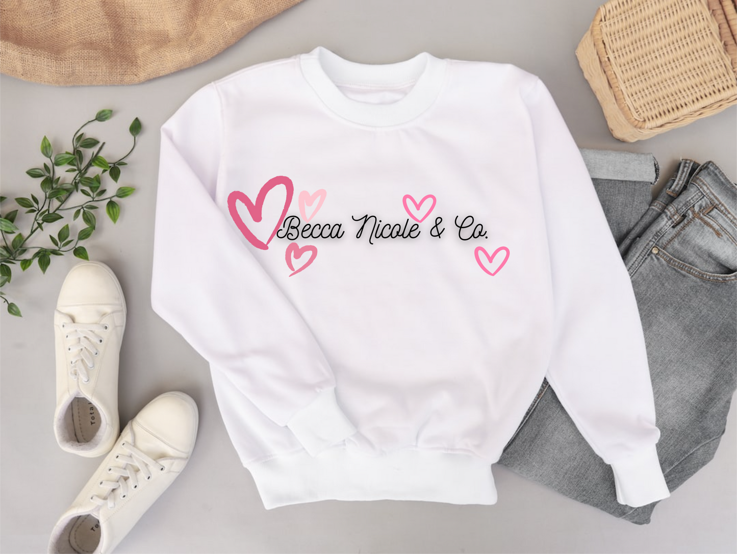 White Crewneck
