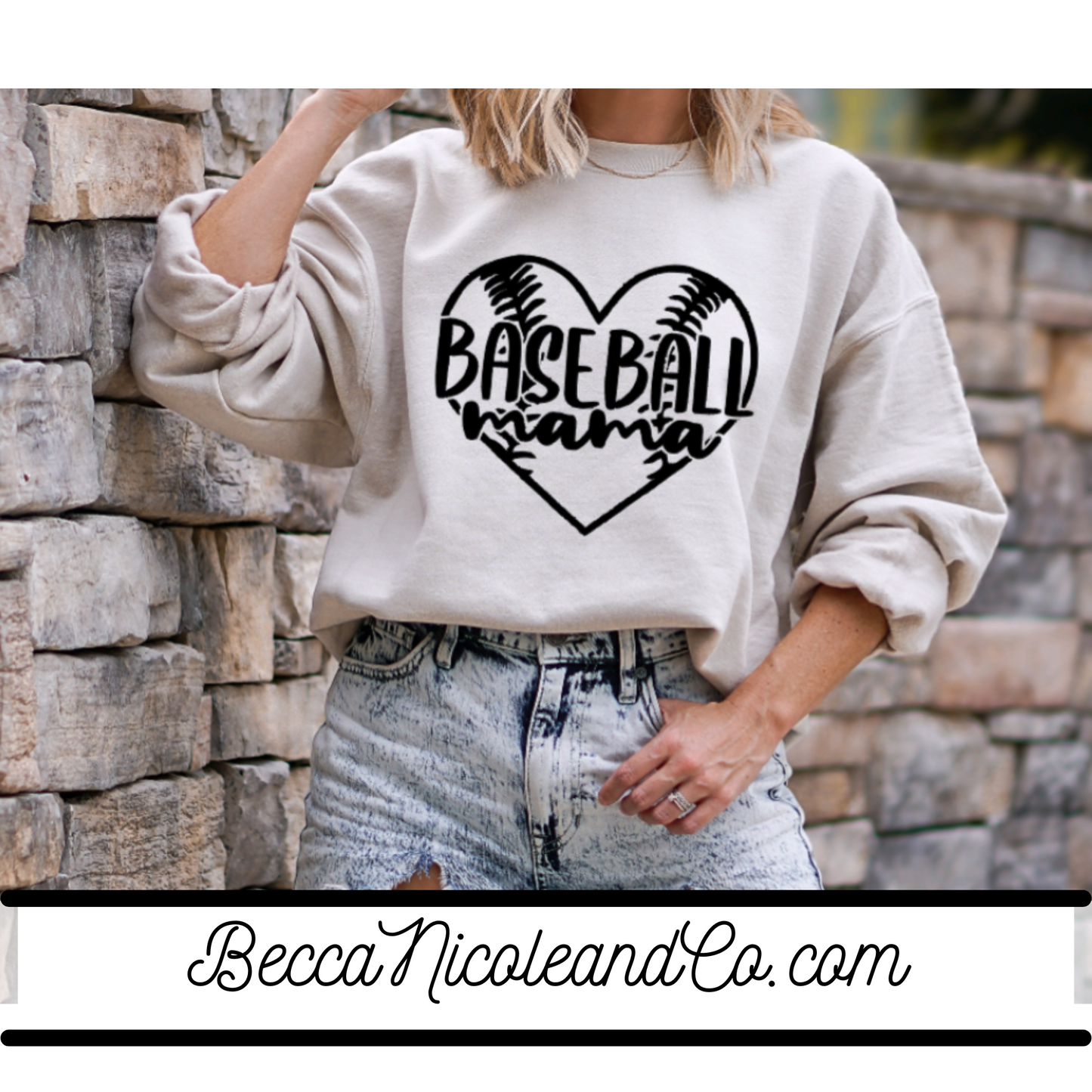 Baseball Mama Tee