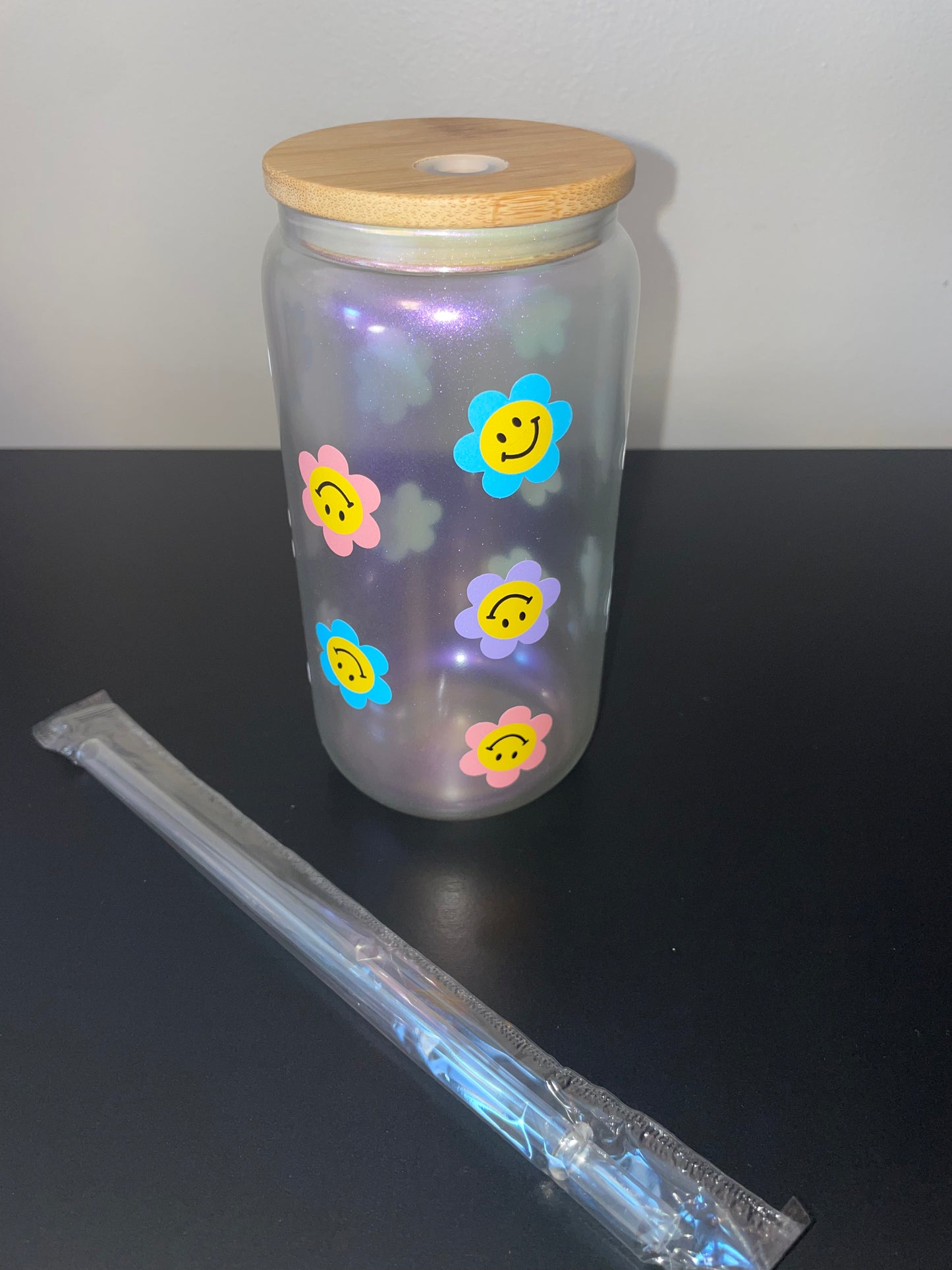 Flower Smileys Libbey