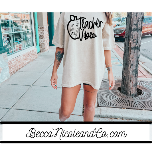 Teacher Vibes Tee