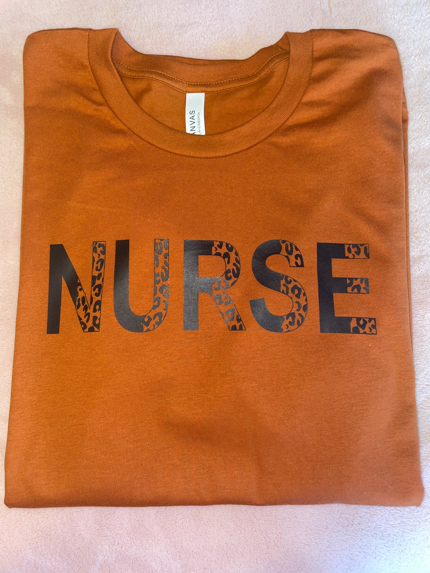 Cheetah Nurse Tee